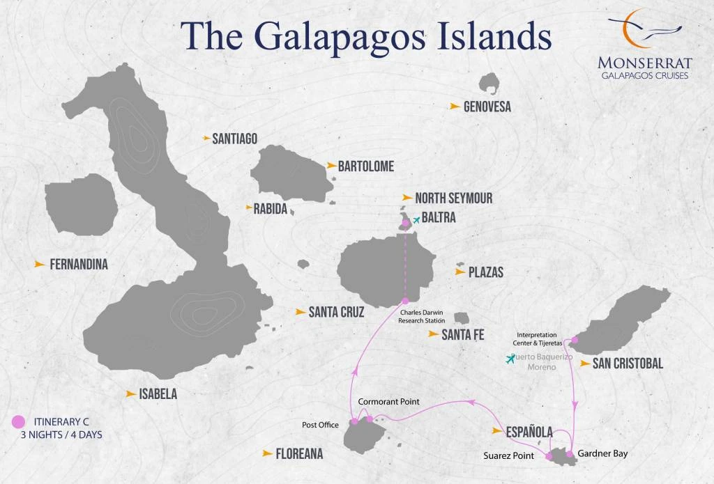 Monserrat Galapagos Cruise Itinerary C 1024x695 1 Galatrails