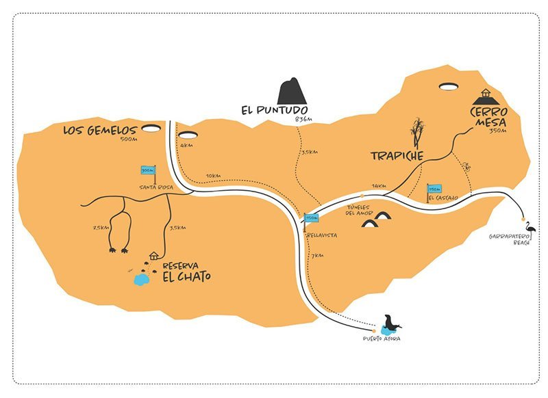 Galatrails - Mapping your adventure mapa2 Biking & Ruta del Cafe Tour  